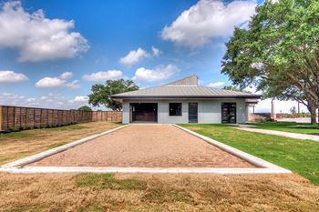 Recreation bocce ball court